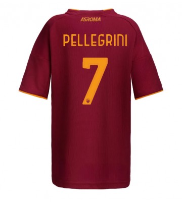 AS Roma Lorenzo Pellegrini #7 Replika Hemmatröja Damer 2025-26 Kortärmad